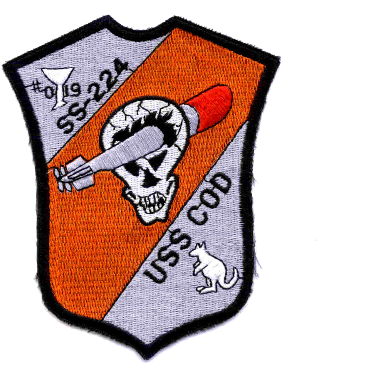 USS COD SS 224 PATCH