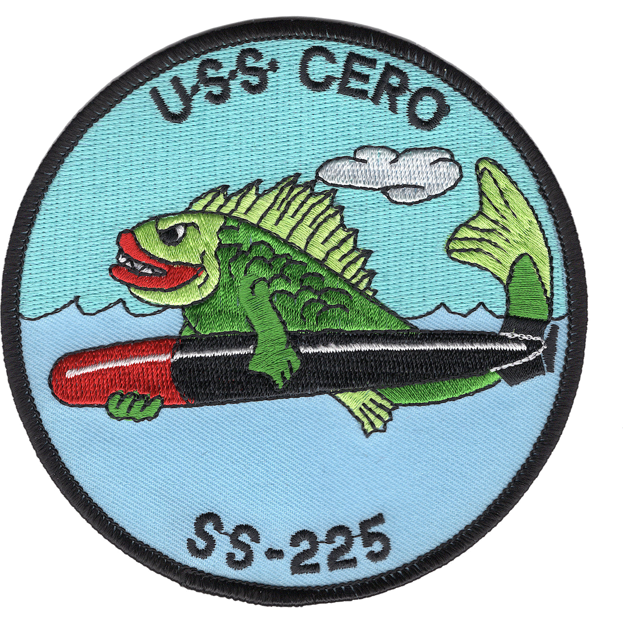 USS CERO SS 225 PATCH