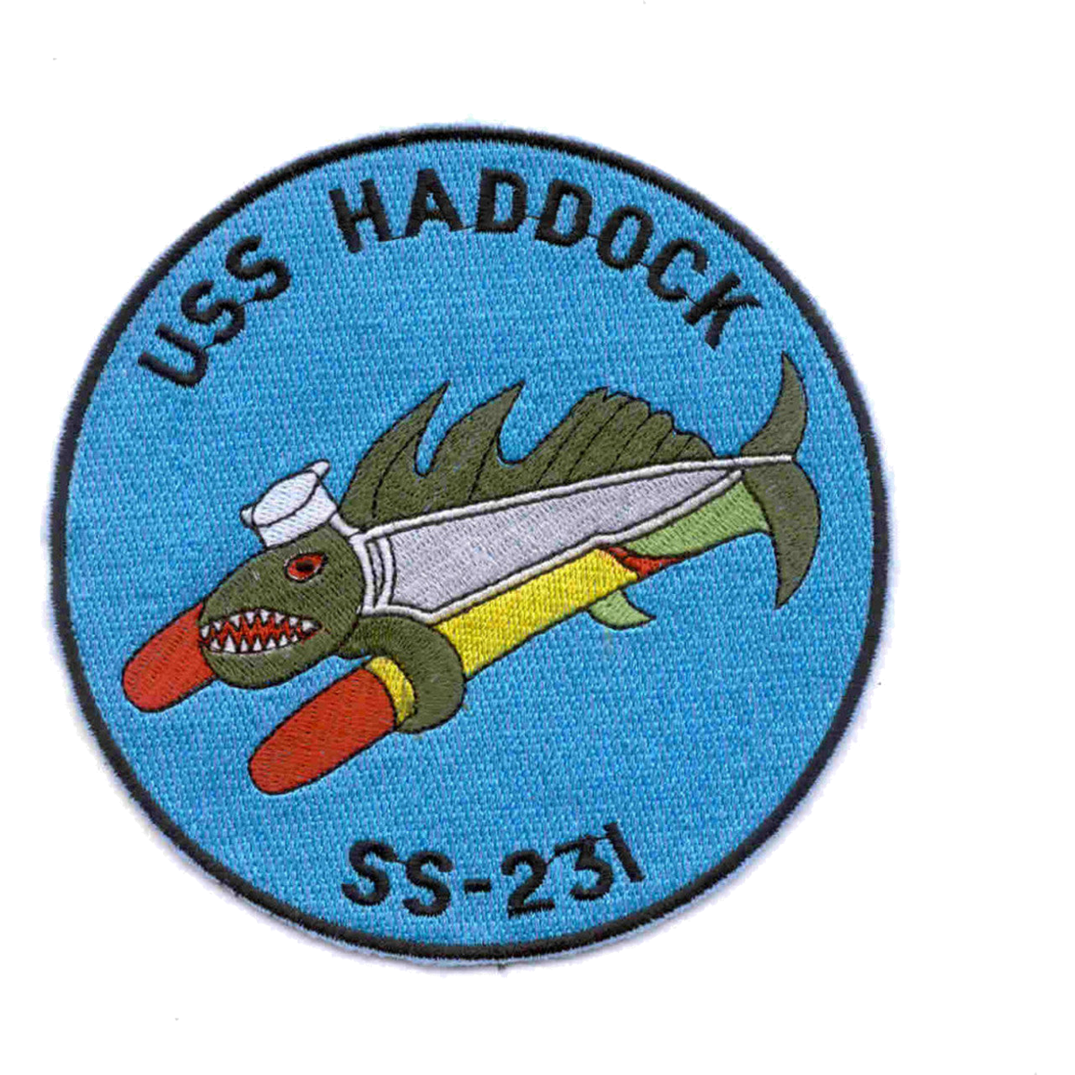 USS HADDOCK SS 231 PATCH