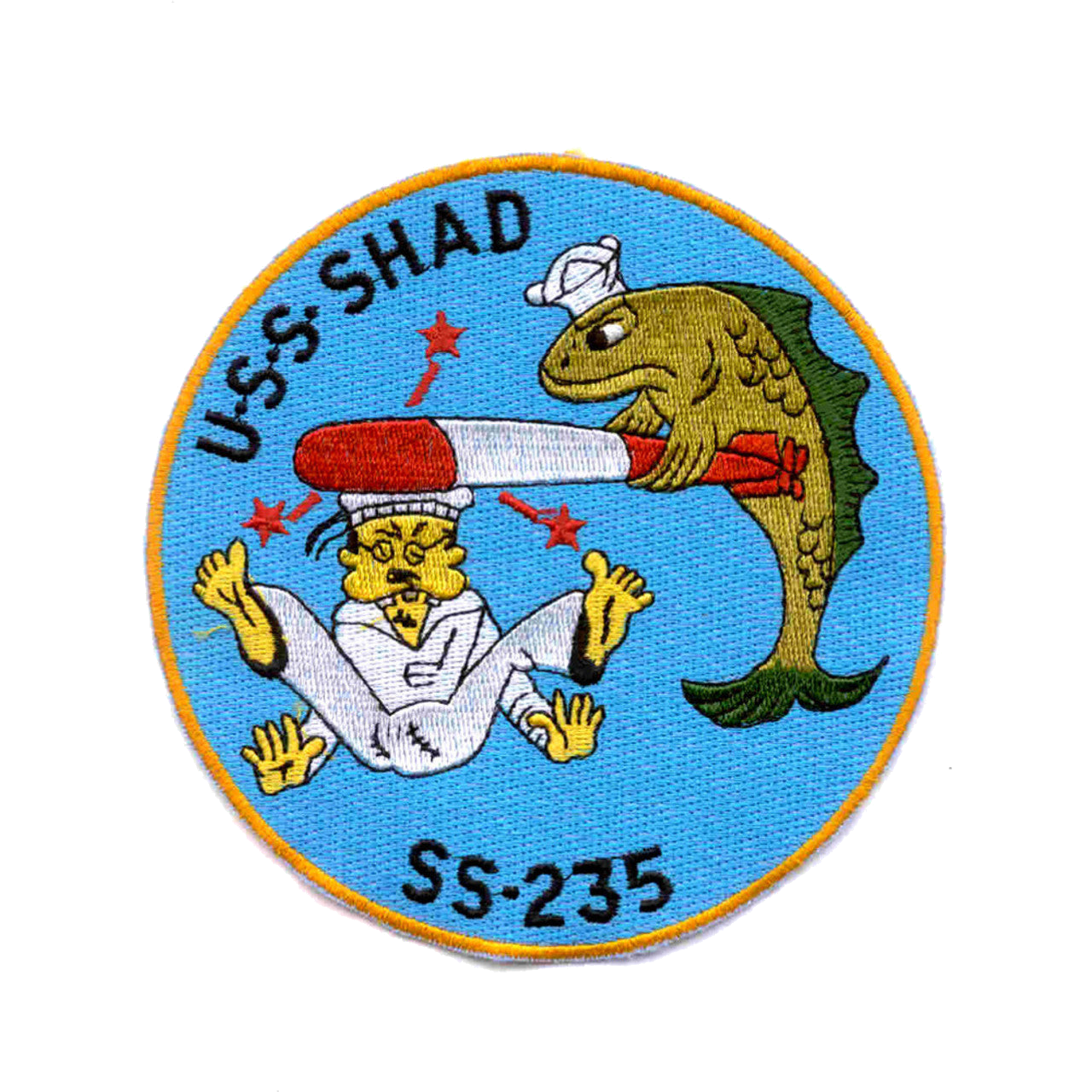USS SHAD SS 235 PATCH