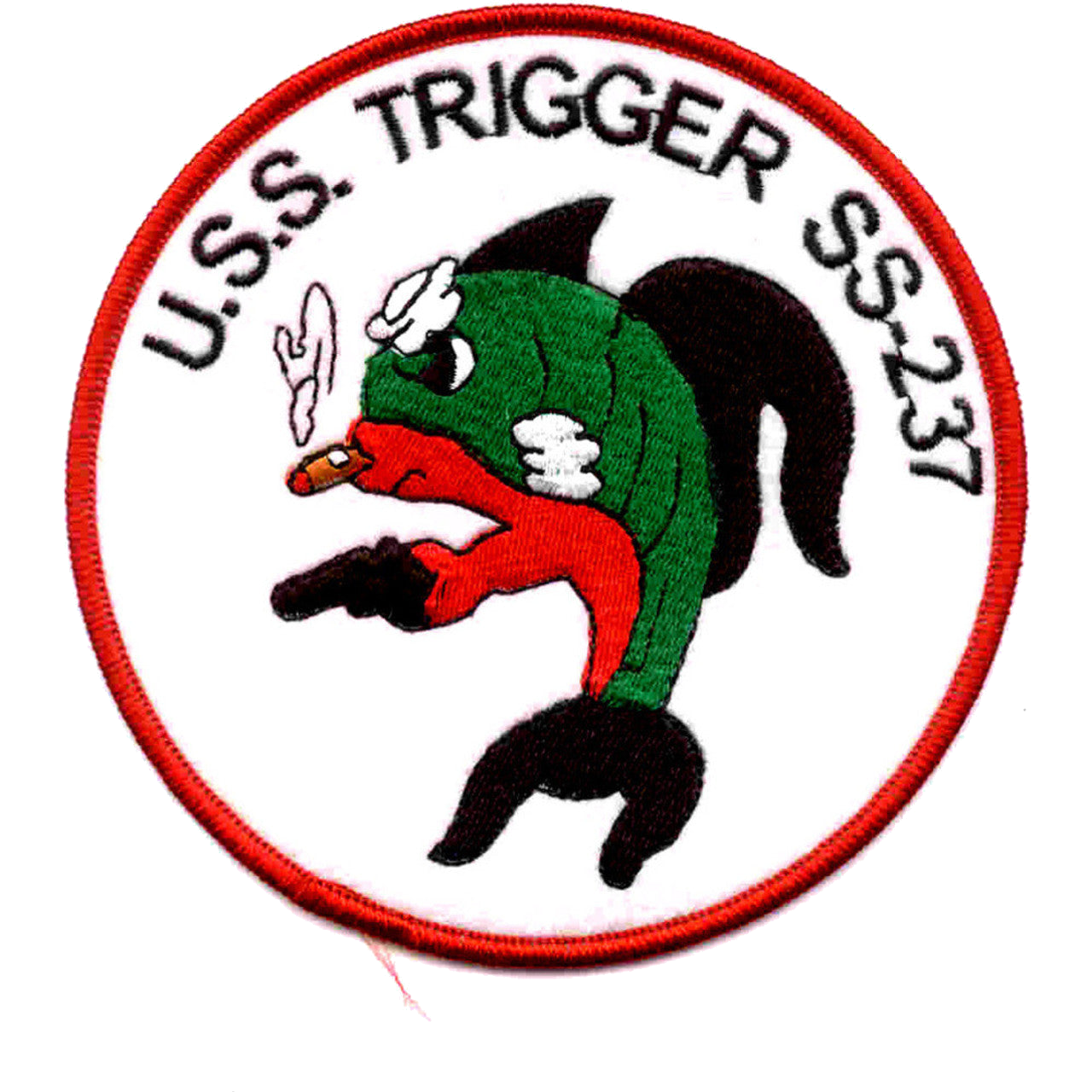 USS TRIGGER SS 237 PATCH