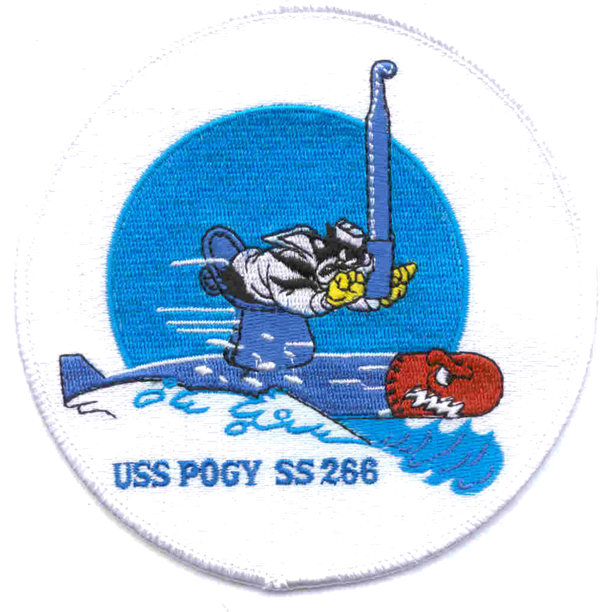 USS POGY SS 266 PATCH