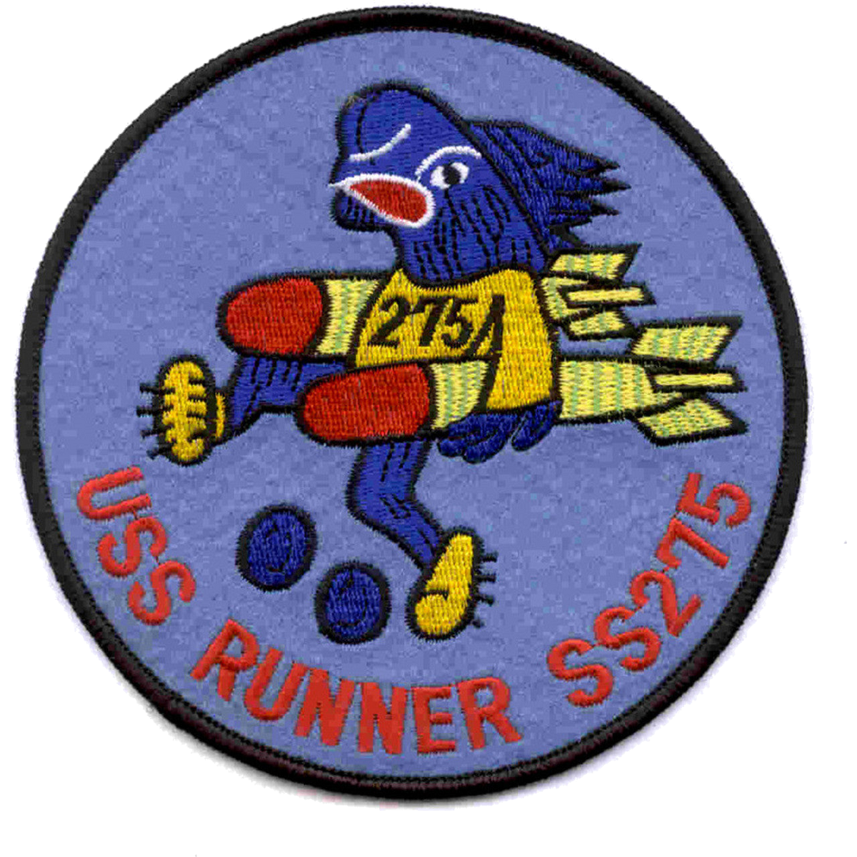 USS RUNNER 275 PATCH