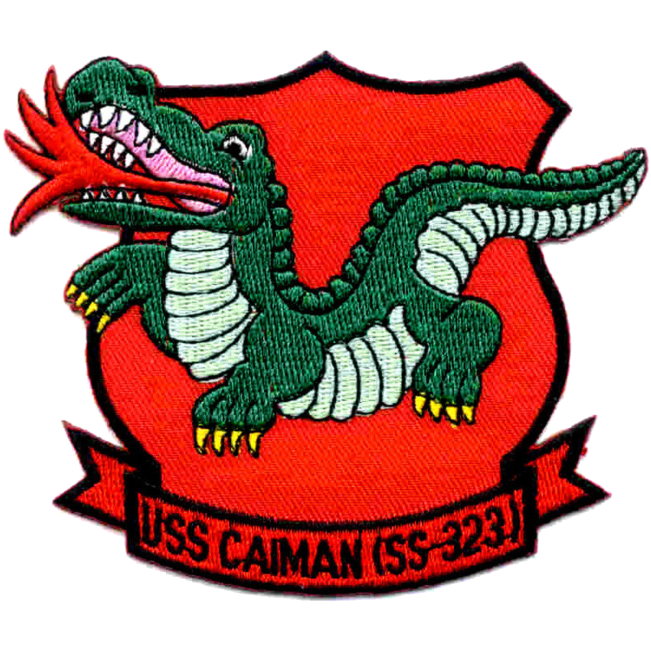 USS CAIMAN SS 323 PATCH