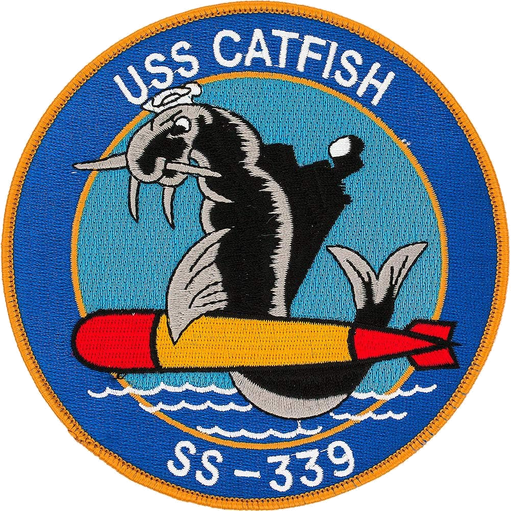 USS CATFISH SS 338 PATCH