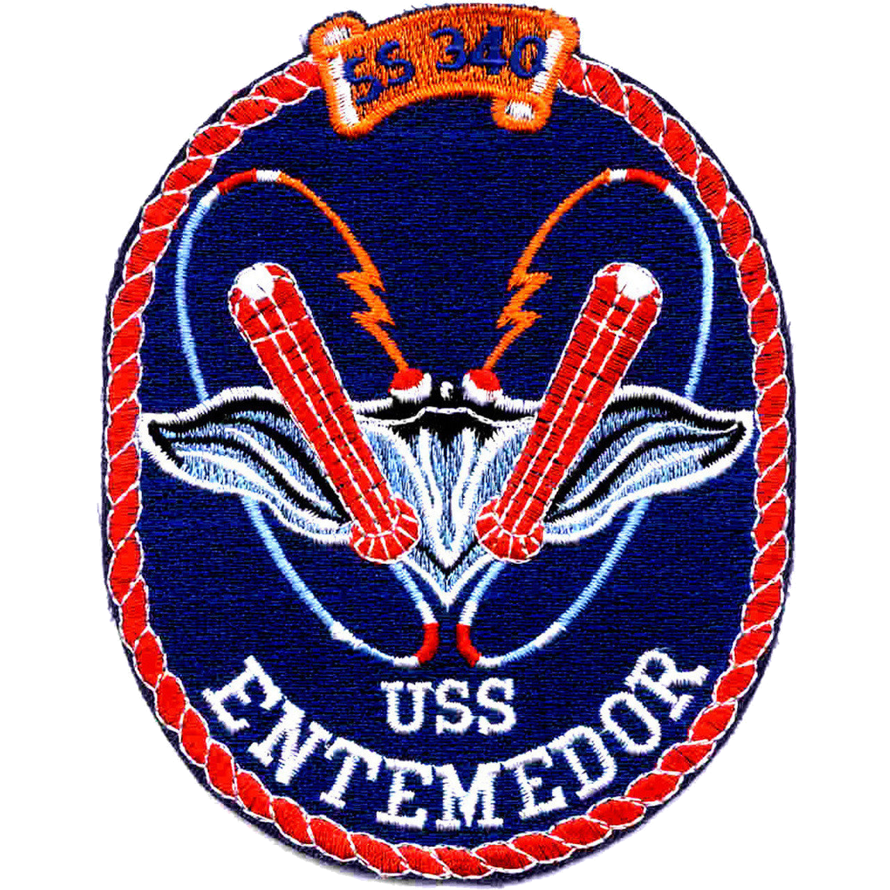 USS ENTEMDOR SS 340 PATCH