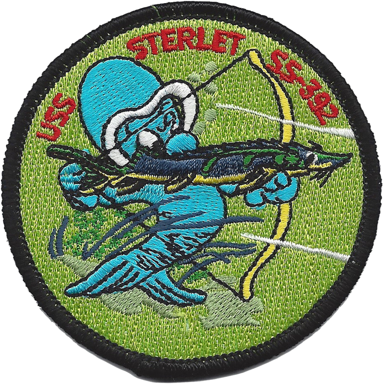 USS STERLET SS 392 PATCH