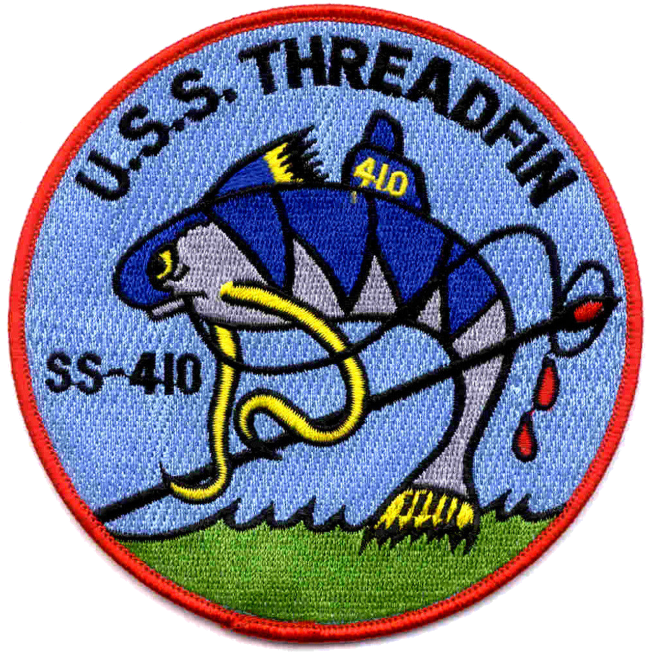 USS THREADFIN SS 410 PATCH
