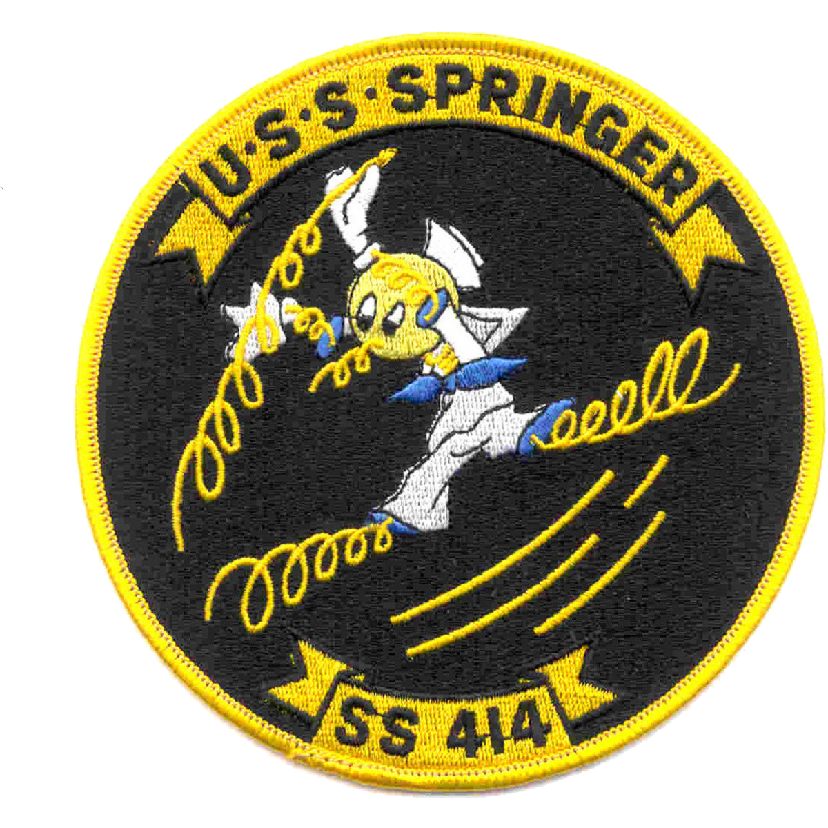 USS SPRINGER SS 414 PATCH