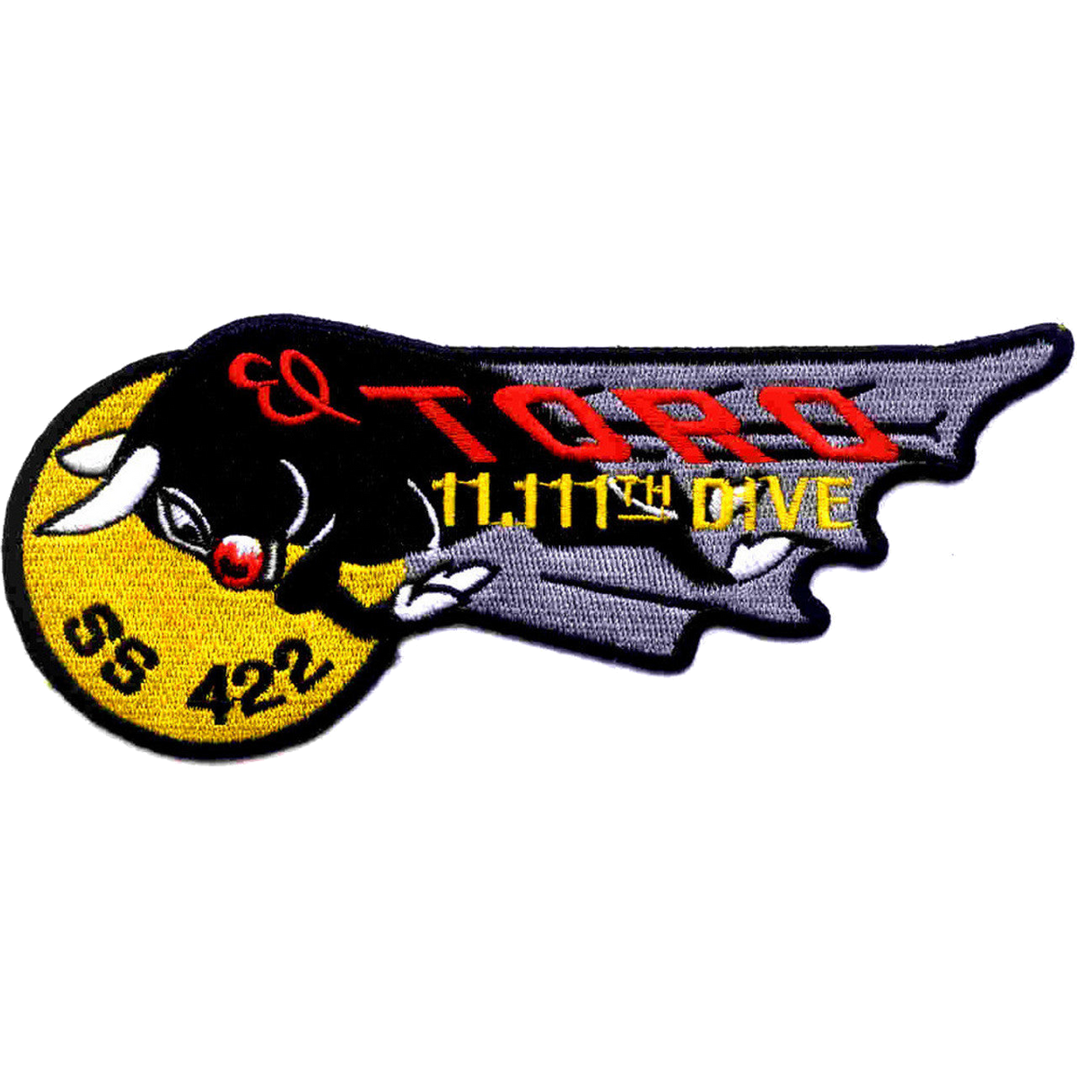 USS TORO SS 422 PATCH