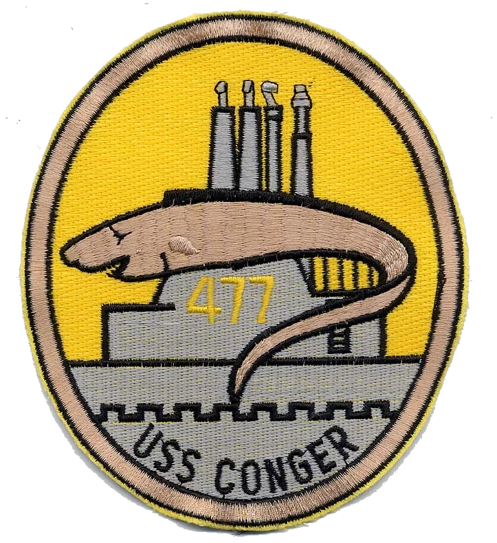 USS CONGER SS 477 PATCH collection thumbnail