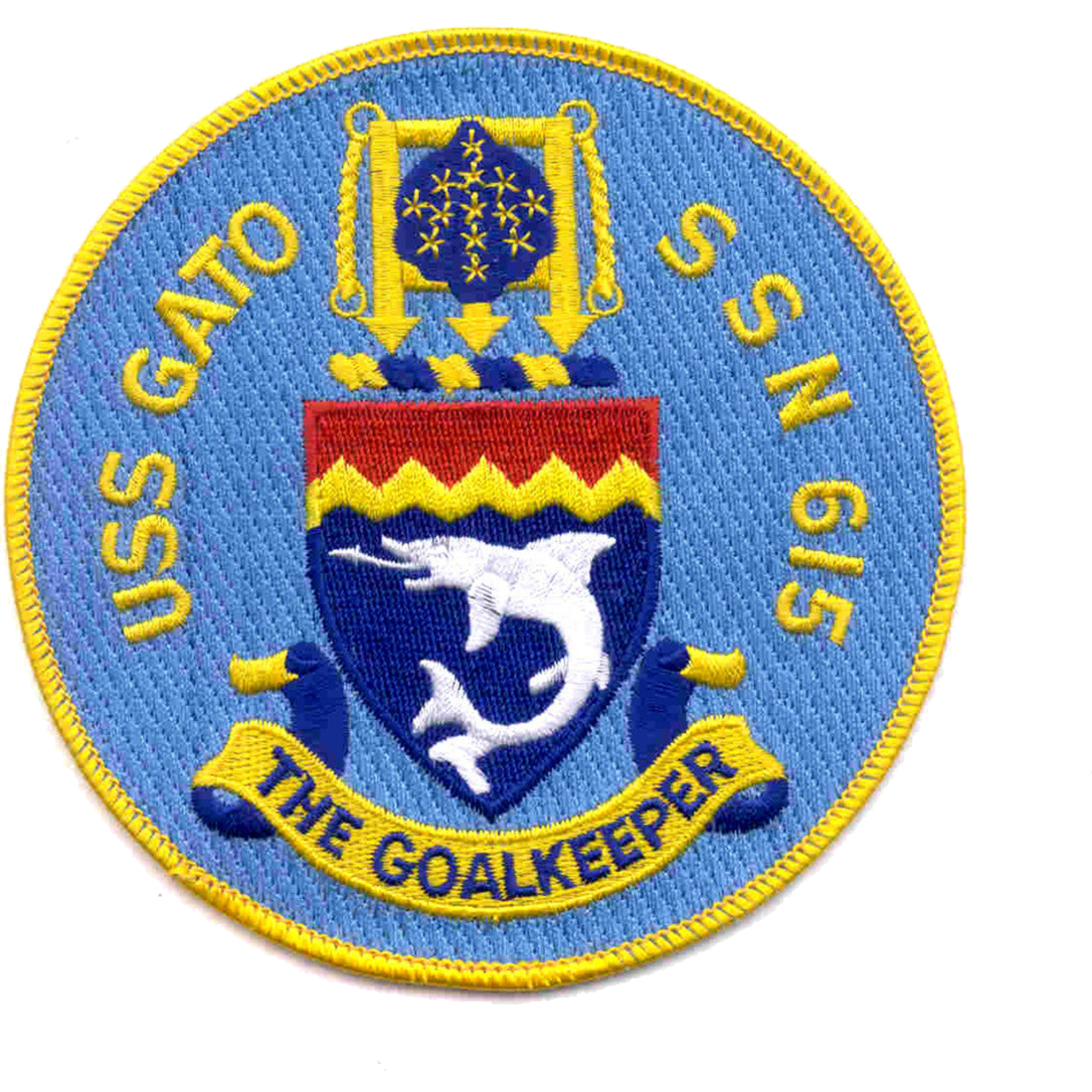 USS GATO SSN 615 PATCH