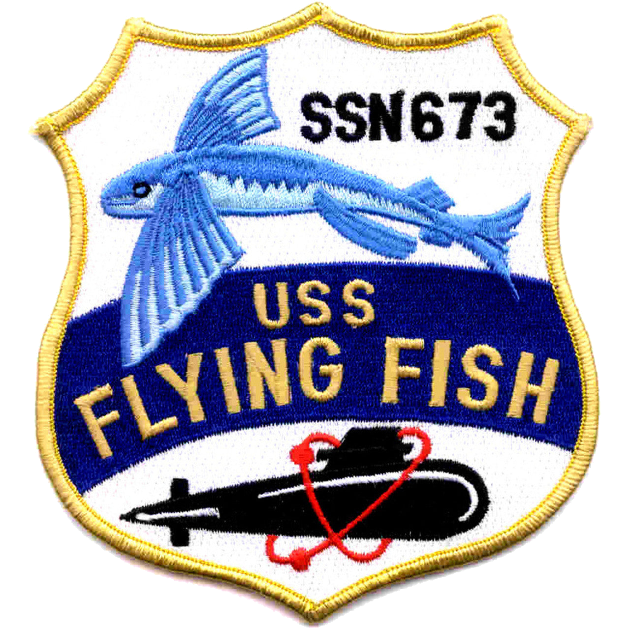 USS FLYING FISH SSN 673 PATCH