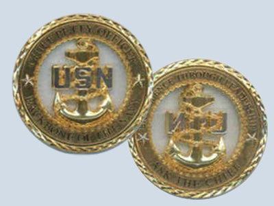 Chief Petty Officer Challenge Coin — Design 107