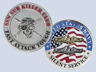 Fast Attack Tough Challenge Coin