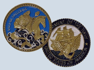 Golden Shellback Challenge Coin