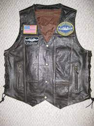 VEST - Leather USSVI Submarine VEST - SUBVEST