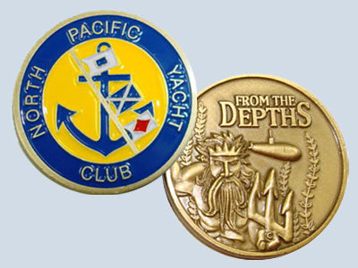 North Pacific Yacht Club Challenge Coin