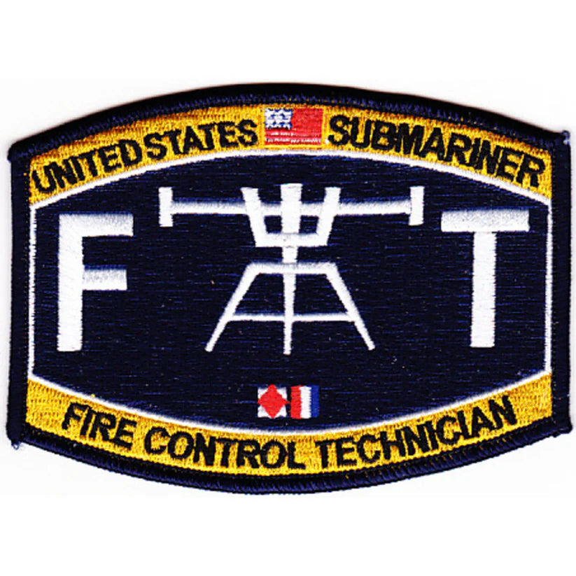 SUBMARINE FIRE CONTROL TECHNICIAN FT RATING DECAL/STICKER