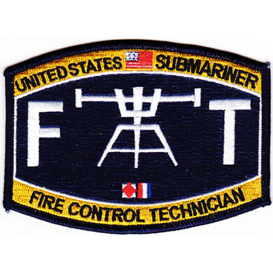 SUBMARINE FIRE CONTROL TECHNICIAN FT RATING DECAL/STICKER