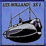 USS HOLLAND SS 1 PATCH