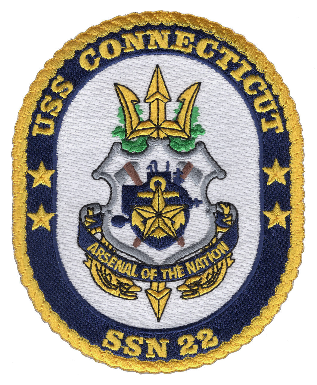 USS Connecticut SSN 22 Patch