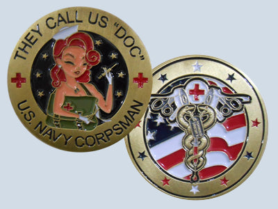 They Call Us Doc Challenge Coin