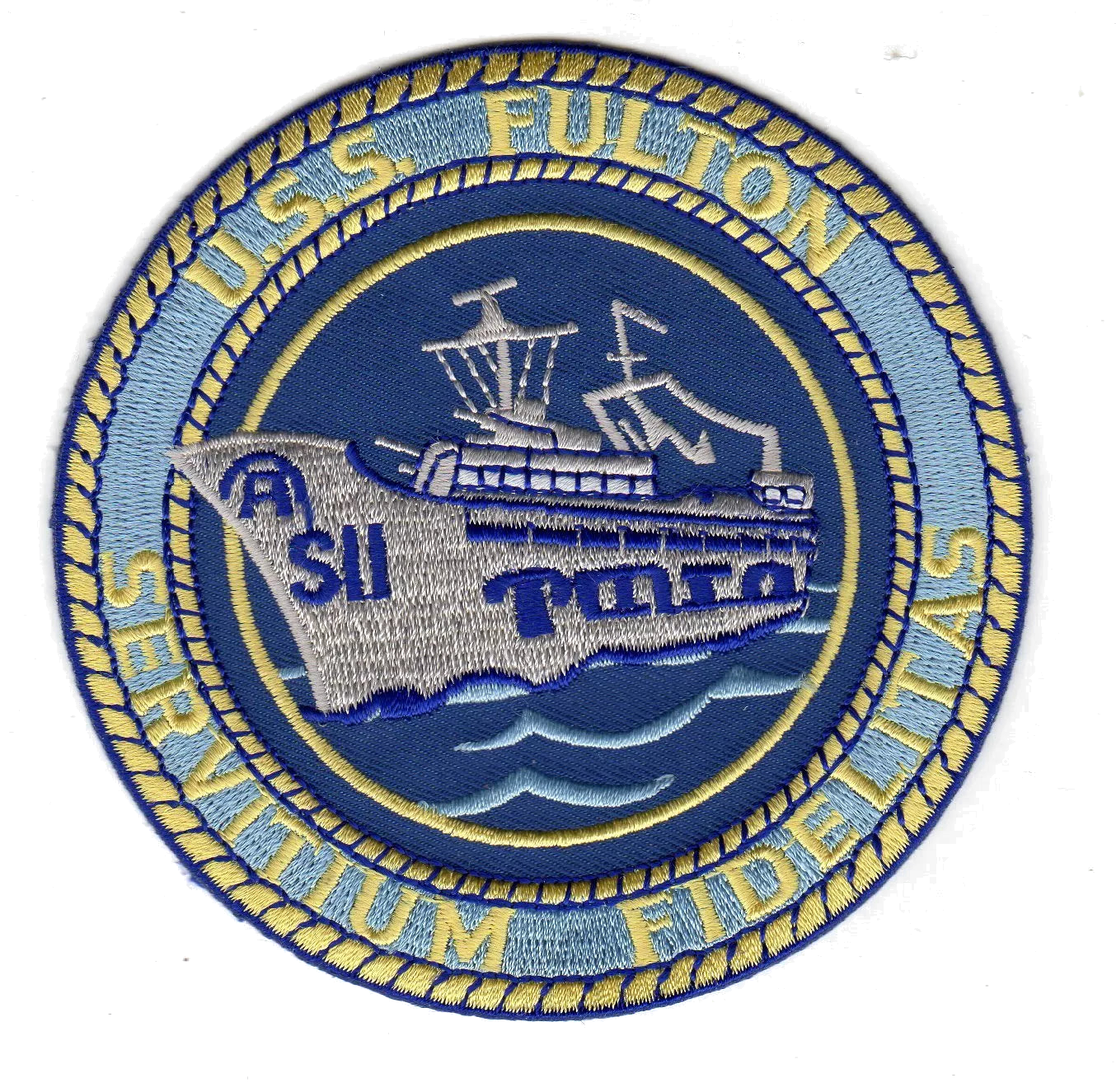 USS FULTON AS 11 Patch