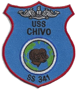 USS Chivo SS 341 PATCH Crest collection thumbnail