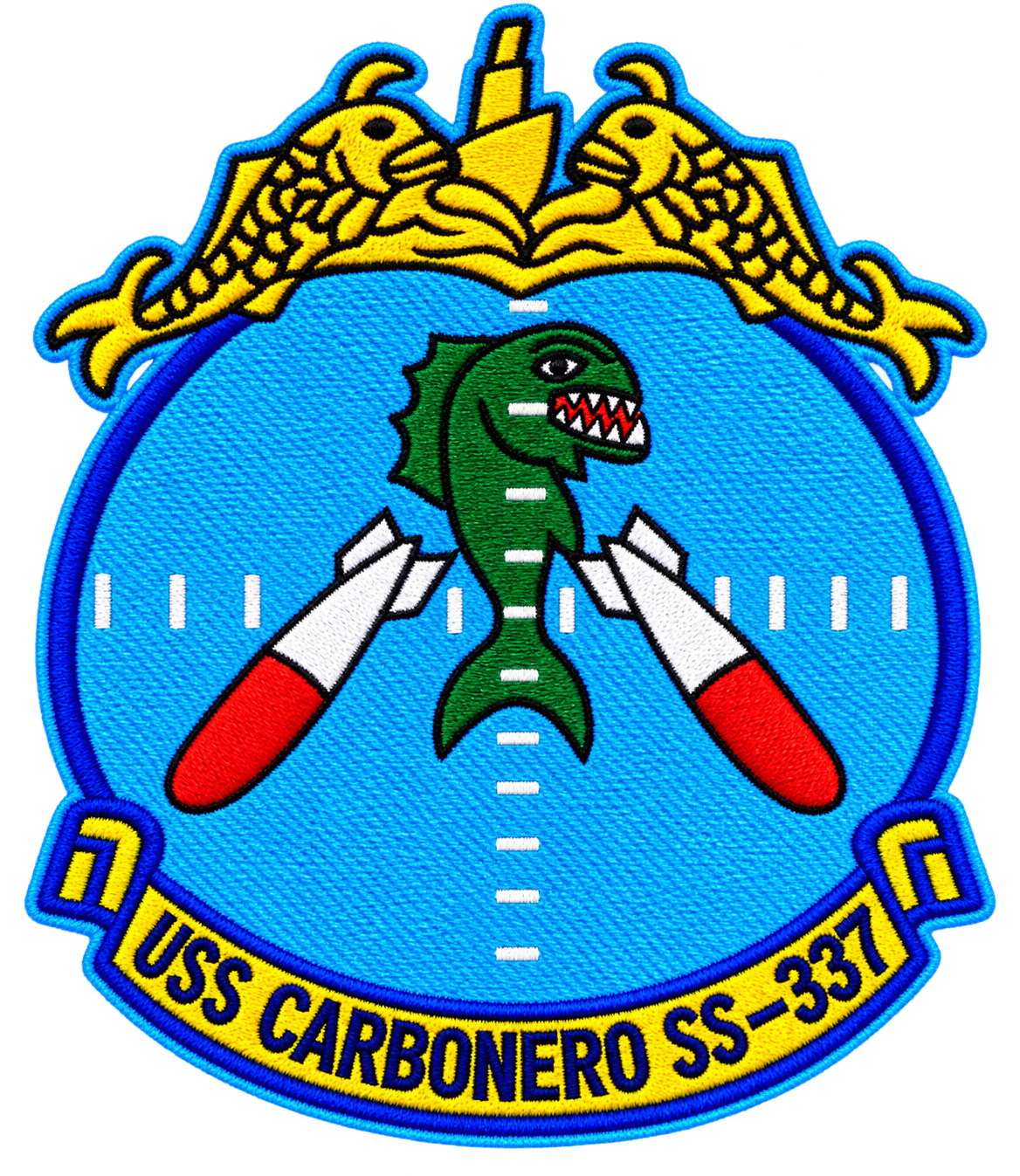 USS CARBONERO SS 337 PATCH