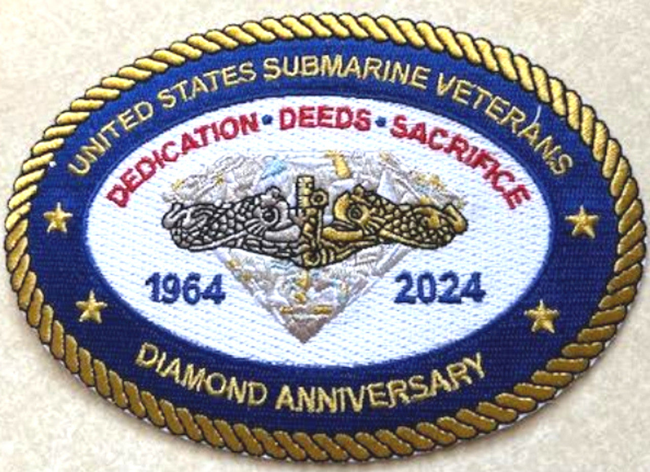 Submarine Diamond Anniversary Patch