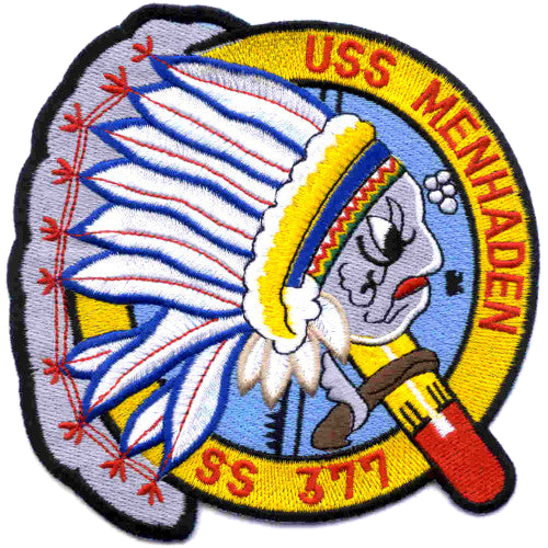 SS-377 USS MENHADEN PATCH collection thumbnail