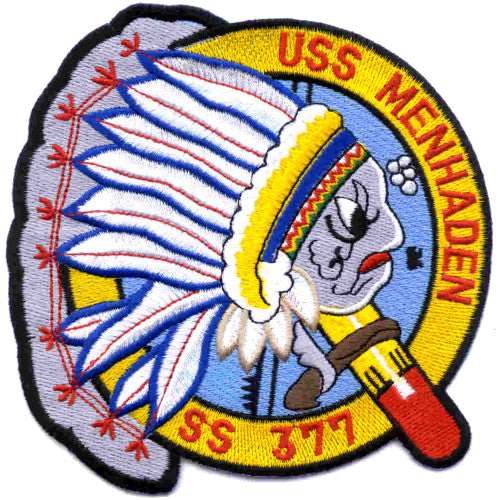 SS-377 USS MENHADEN PATCH