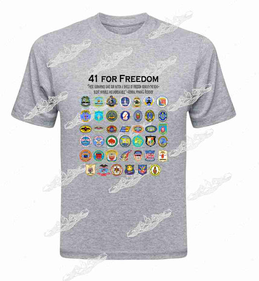 41 For Freedom T-SHIRT / Crew Sweatshirt / Hoodie