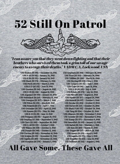52 Still On Patrol :  Clothing