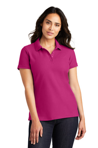 Womens  Polo Cotton Pique k100