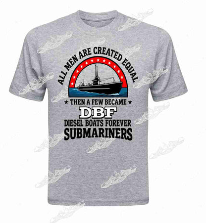 All Men Created Equal & Few Became DIESEL BOAT FOREVER :   Clothing