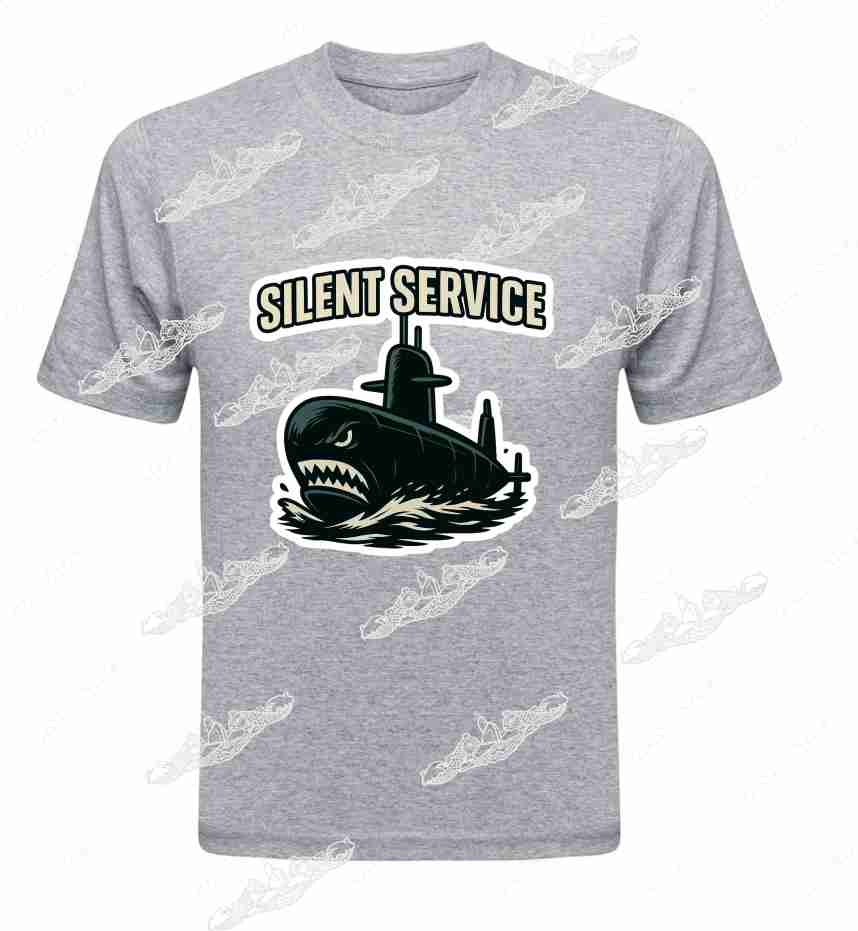 Angry Submarine Silent Service T-SHIRT / Crew Sweatshirt / Hoodie