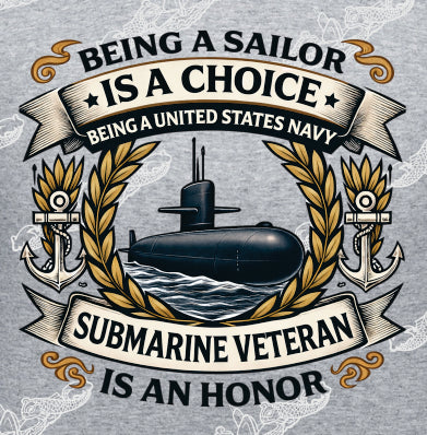 Being A Sailor Is A Choice CREST : Clothing