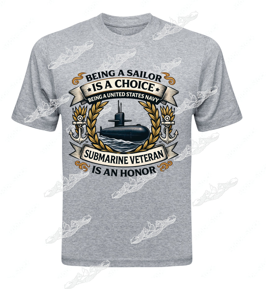 Being A Sailor Is A Choice CREST : Clothing