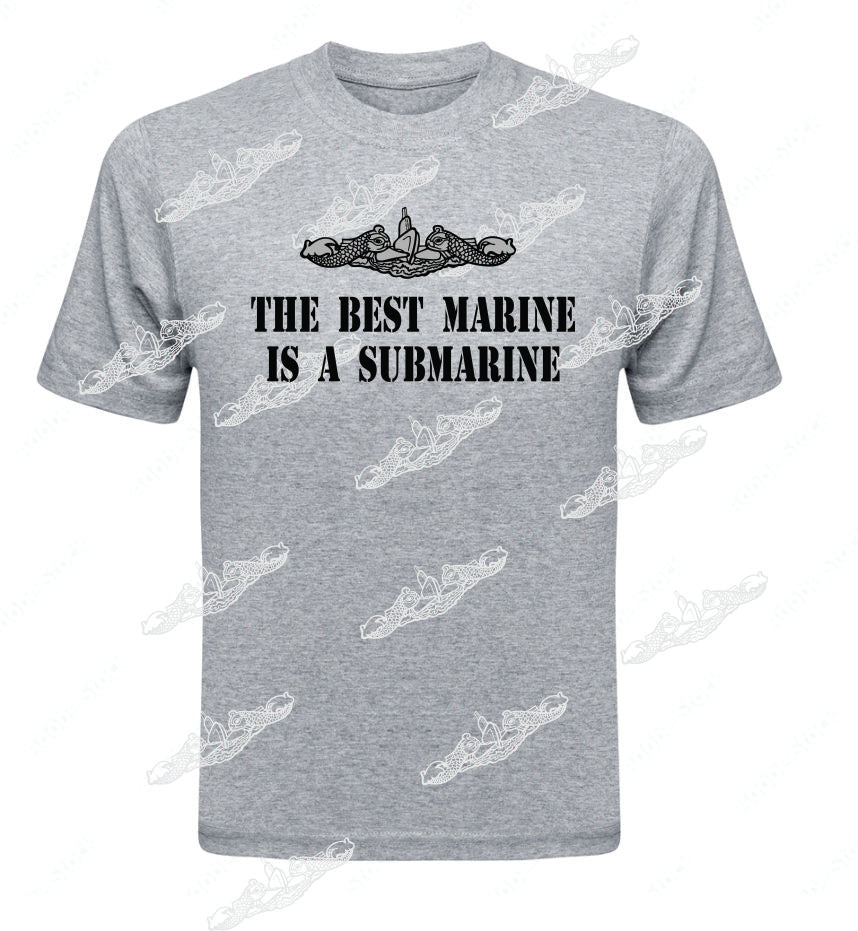 Best Marine is a Submarine Text & Dolphin : Clothing