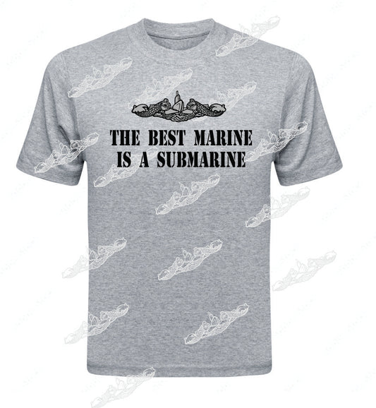 Best Marine is a Submarine Text & Dolphin : Clothing