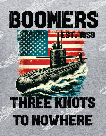 BOOMERS Three Knots to Nowhere T-SHIRT / CREW SWEATSHIRT / HOODIE