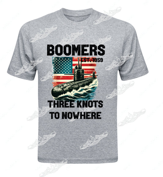 BOOMERS Three Knots to Nowhere T-SHIRT / CREW SWEATSHIRT / HOODIE