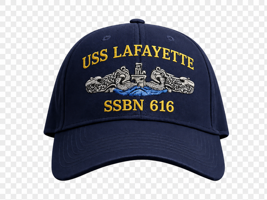 USS LAFAYETTE SSBN 616 HAT - CUSTOM OPTIONS
