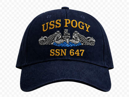 USS POGY 647 BALLCAP - CUSTOM OPTIONS