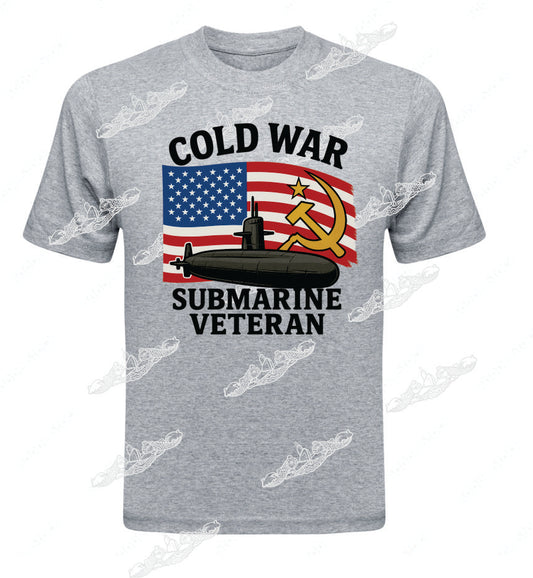 Cold War -Large American Flag & Sickle    T-Shirt / CREW SWEATSHIRT / HOODIE