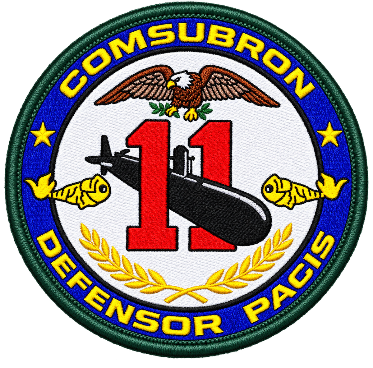 SUBMARINE SQUADRON ELEVEN / SUBRON 11 PATCH