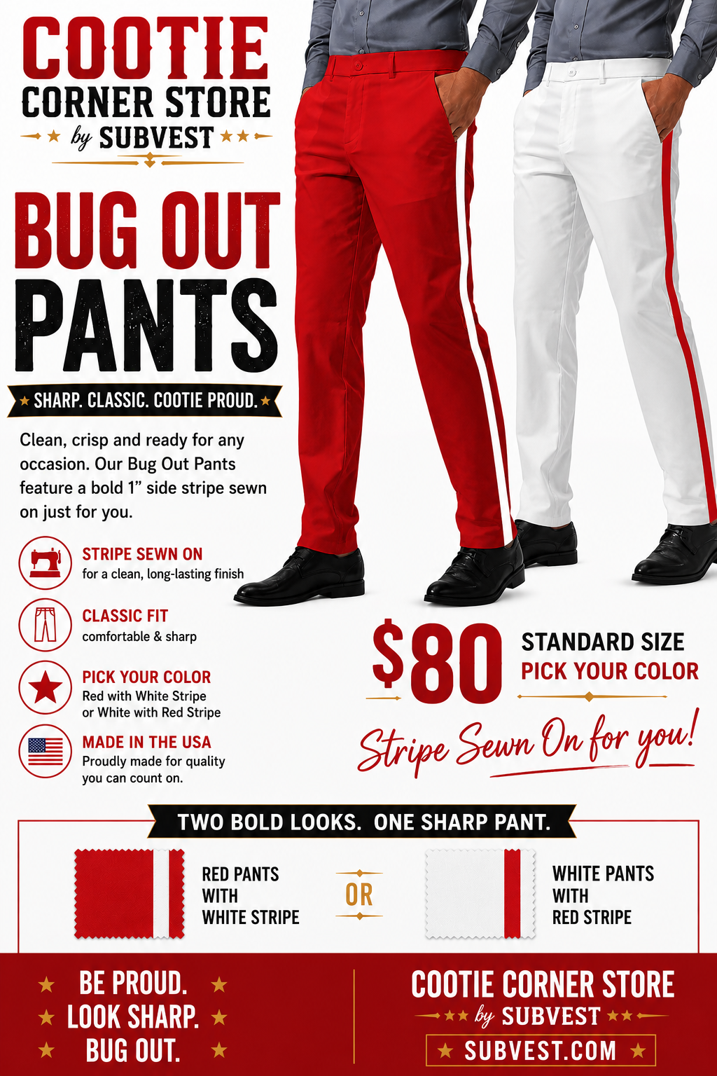 Bug Out Pants
