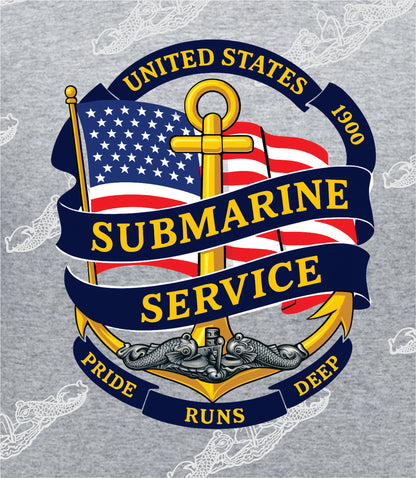 Crest Submarine Veteran - Clothing